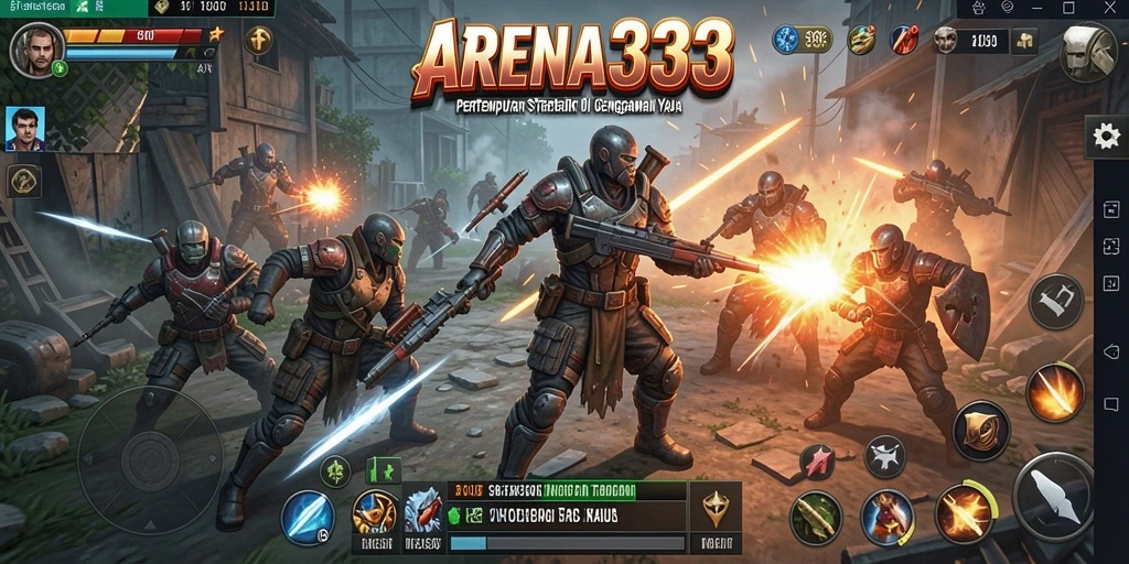 Gameplay seru dengan strategi yang kompleks di ARENA333.