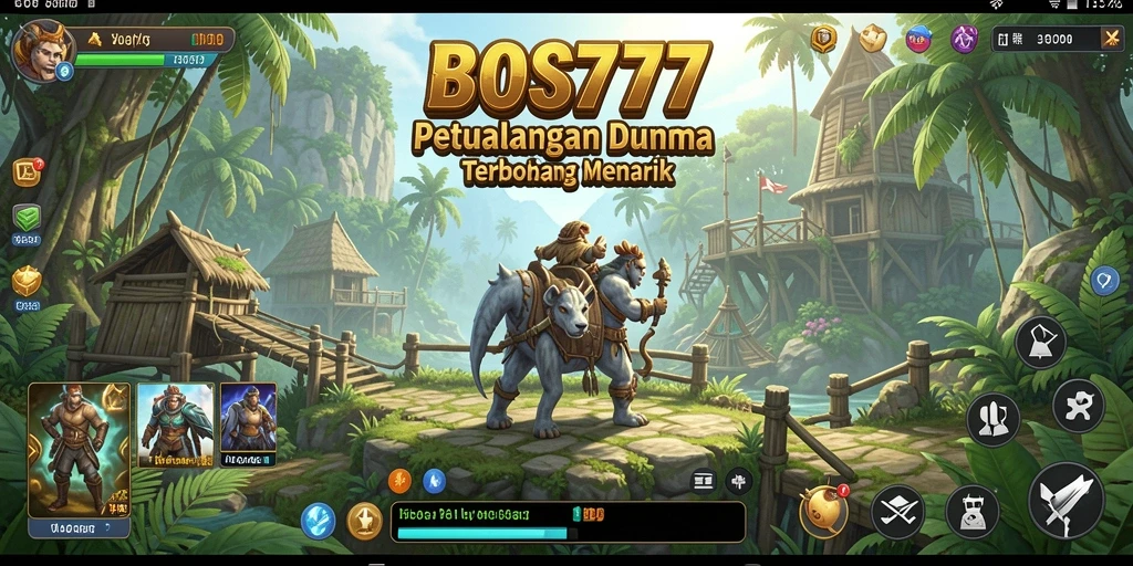 Tampilan gameplay BOS777 yang memukau dalam dunia Open World.