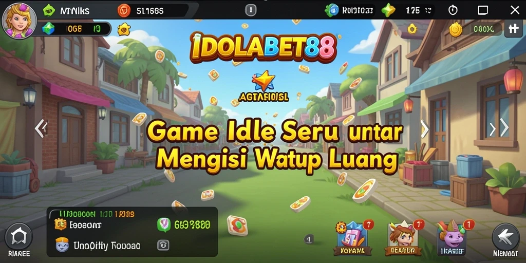 Tampilan menarik dari gameplay IDOLABET88 dengan karakter yang colorful.