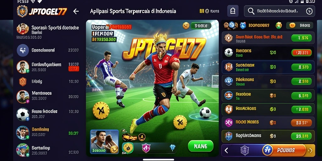 Gameplay seru dengan berbagai pilihan taruhan olahraga.
