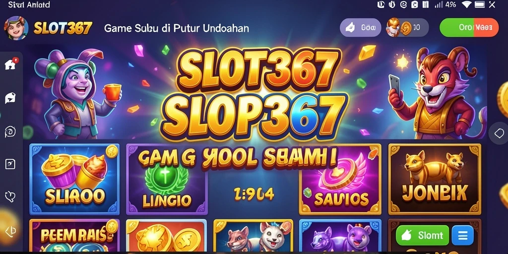 Tampilan gameplay SLOT367 yang seru dan menegangkan.