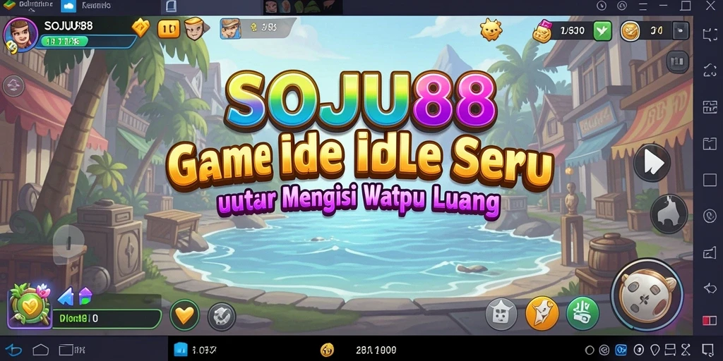 Tampilan gameplay SOJU88 yang menarik dan penuh warna.