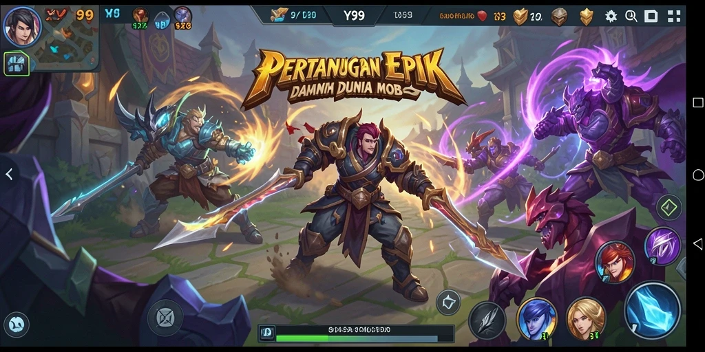 Tampilan epik dari pertarungan dalam Y89 yang penuh aksi.