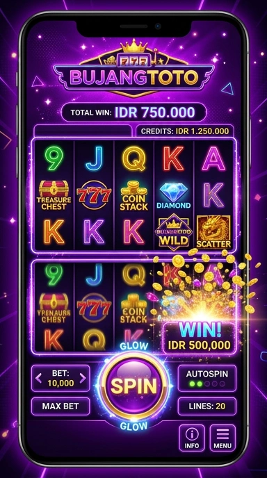 Proses unduh aplikasi di Bujangtoto yang cepat dan mudah.